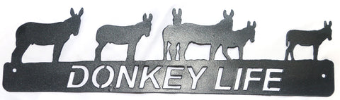 Metal Art - Donkey Life