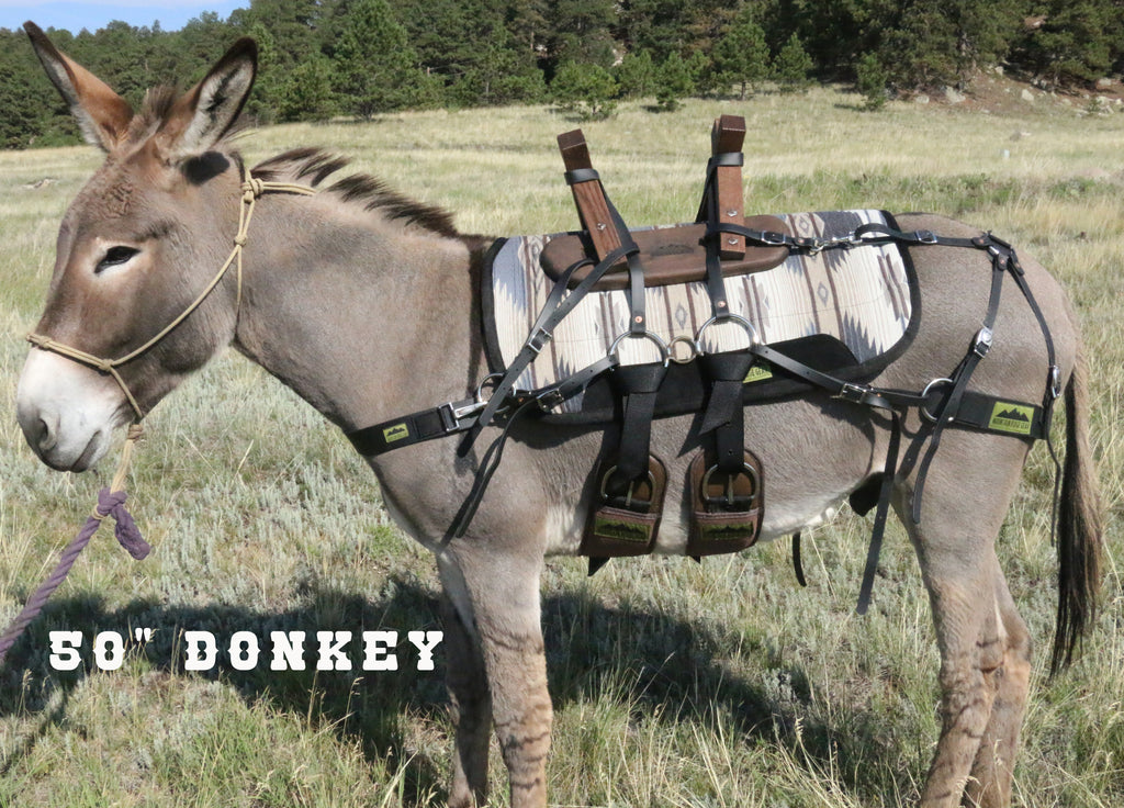 Sawbuck Pack Saddle for Donkeys, Mules & Horses