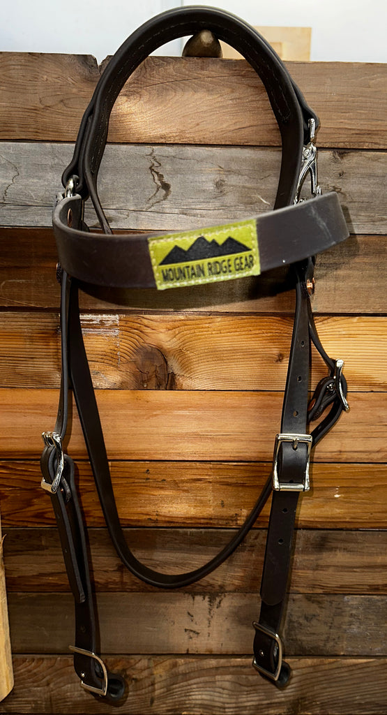 Headstall Mammoth Donkey, Mule Mountain Ridge Gear