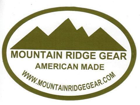 Mountain Ridge Gear Sticker