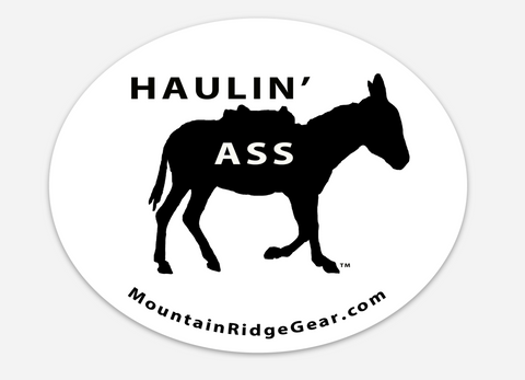 Haulin' Ass Sticker