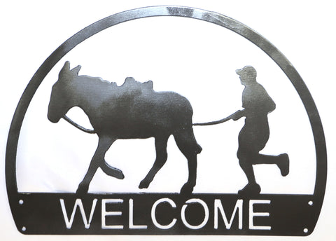 Metal Art - Welcome Burro Racer
